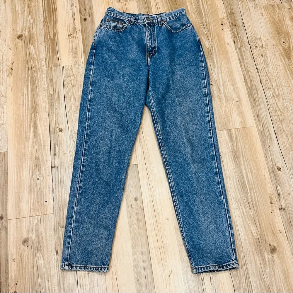 calvin klein Women’s Vintage 90s CHIC High Rise Tapered Jeans size 10 fi… - Picture 8 of 14
